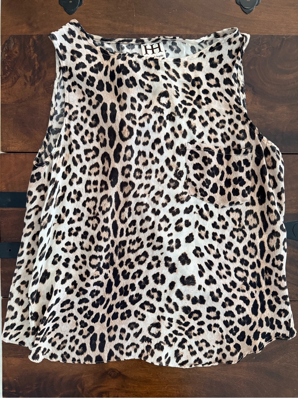 Haute Hippie Silk Open Back Tank XS